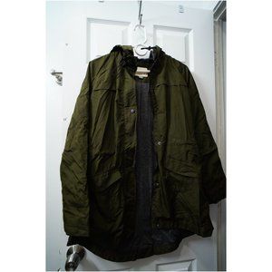 a new day wind breaker long jacket - womens